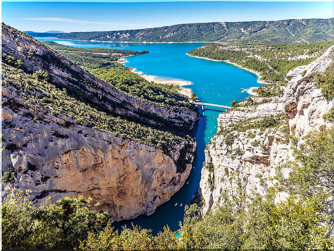 The Verdon gorges, one of the most beautiful canyons