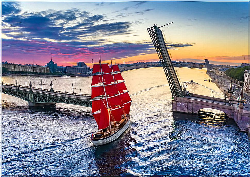 St. Petersburg bridge