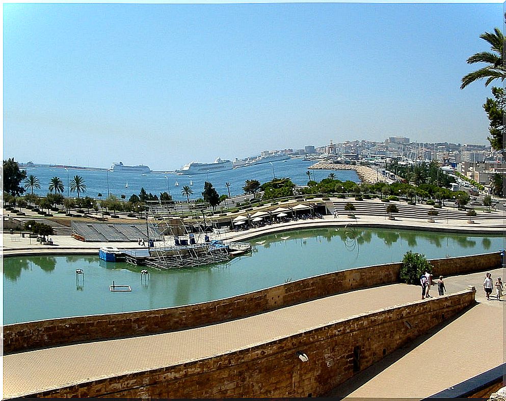 Palma de Mallorca seafront