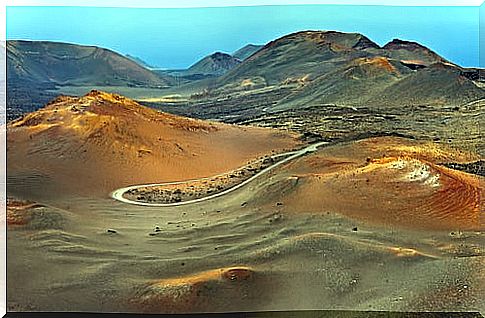 Mountains of Fire in Timanfaya