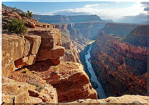 Landscape of the Grand Canyon of the Colorado