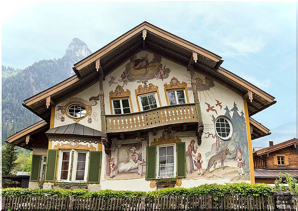 Oberammergau in Germany