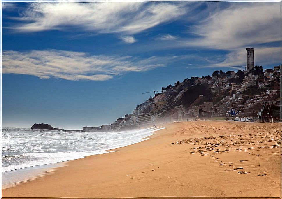 Beach in Viña del Mar