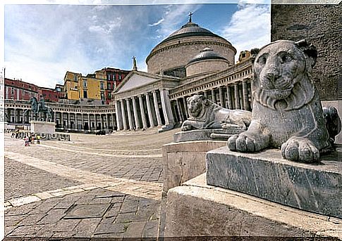 Plebiscito Square in Naples