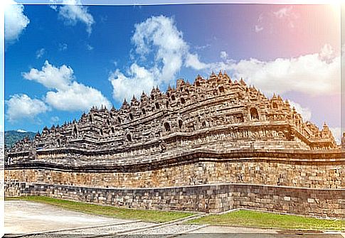 Borobudur, one of the most beautiful places in Indonesia