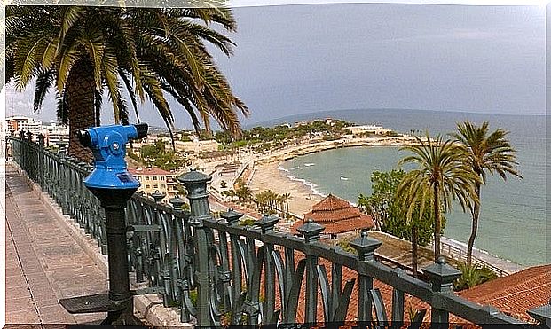 Mediterranean balcony in Tarragona