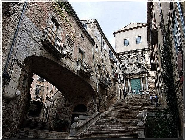 Girona old town