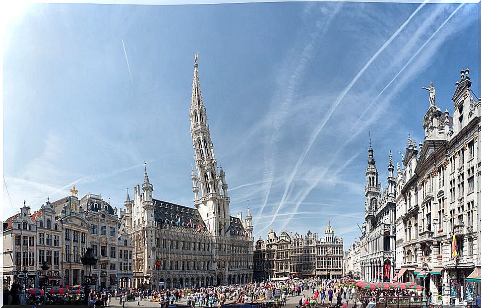 Grand Place, one of the sights in Brussels