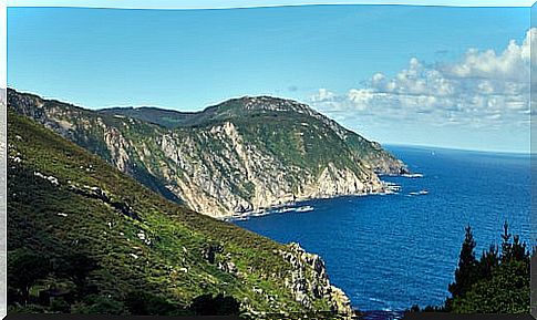 Cliffs of Cedeira in Galicia, one of the most beautiful places in Spain