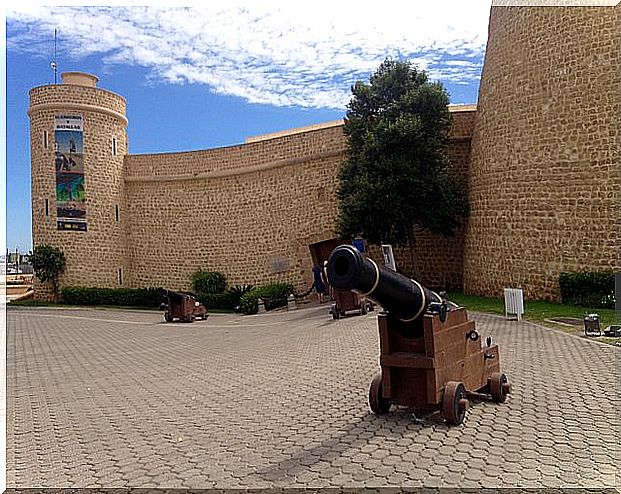 Santa Ana Castle in Roquetas de Mar