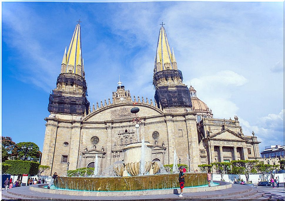 Guadalajara Cathedral in Mexico