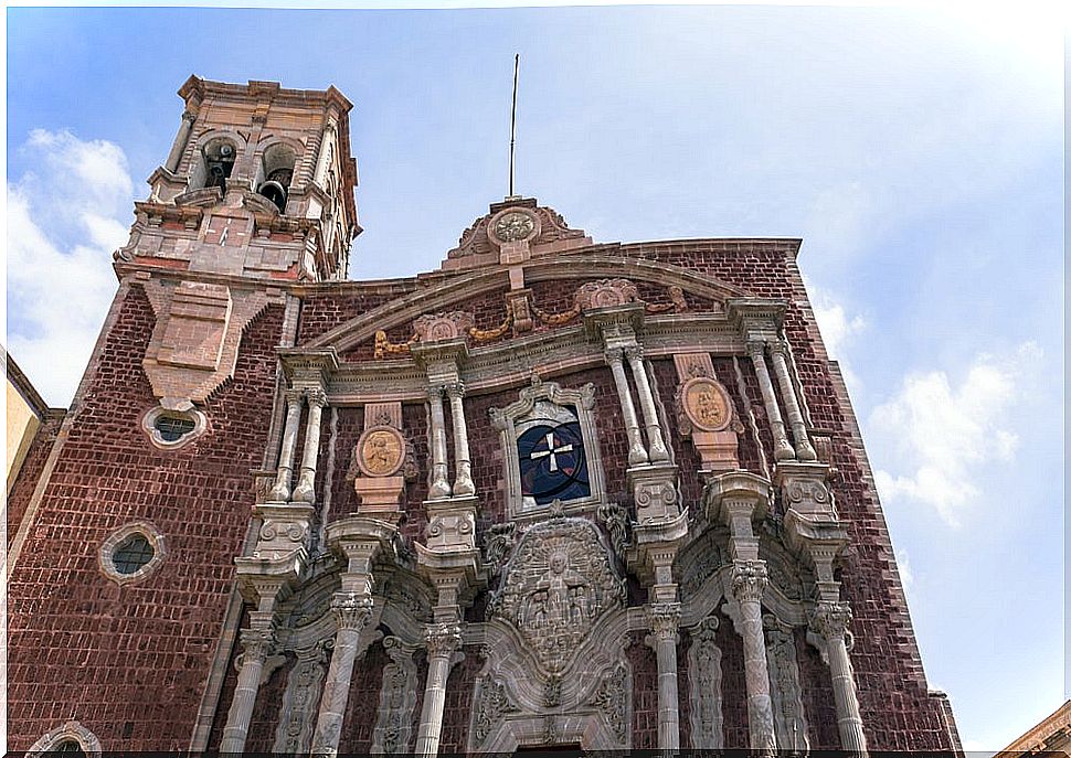 Queretaro Cathedral in Mexico