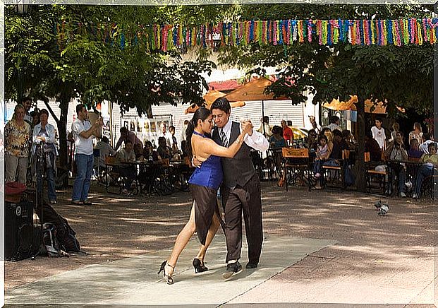 Dorrego Square in Buenos Aires