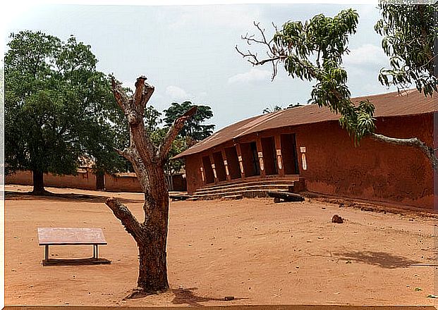 Placio of the King of Glelel in Benin