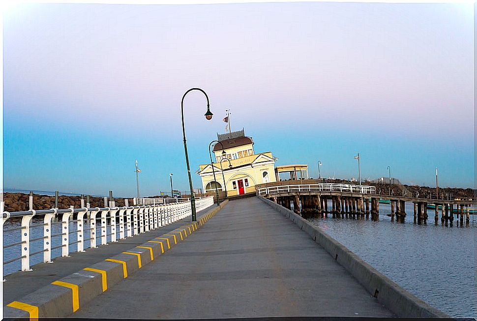 St Kilda Pier in Melbourne