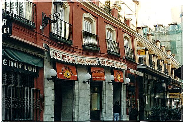 LAs Bravas, tapas place in Madrid