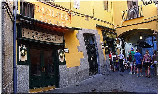 Chocolatería San Ginés in Madrid