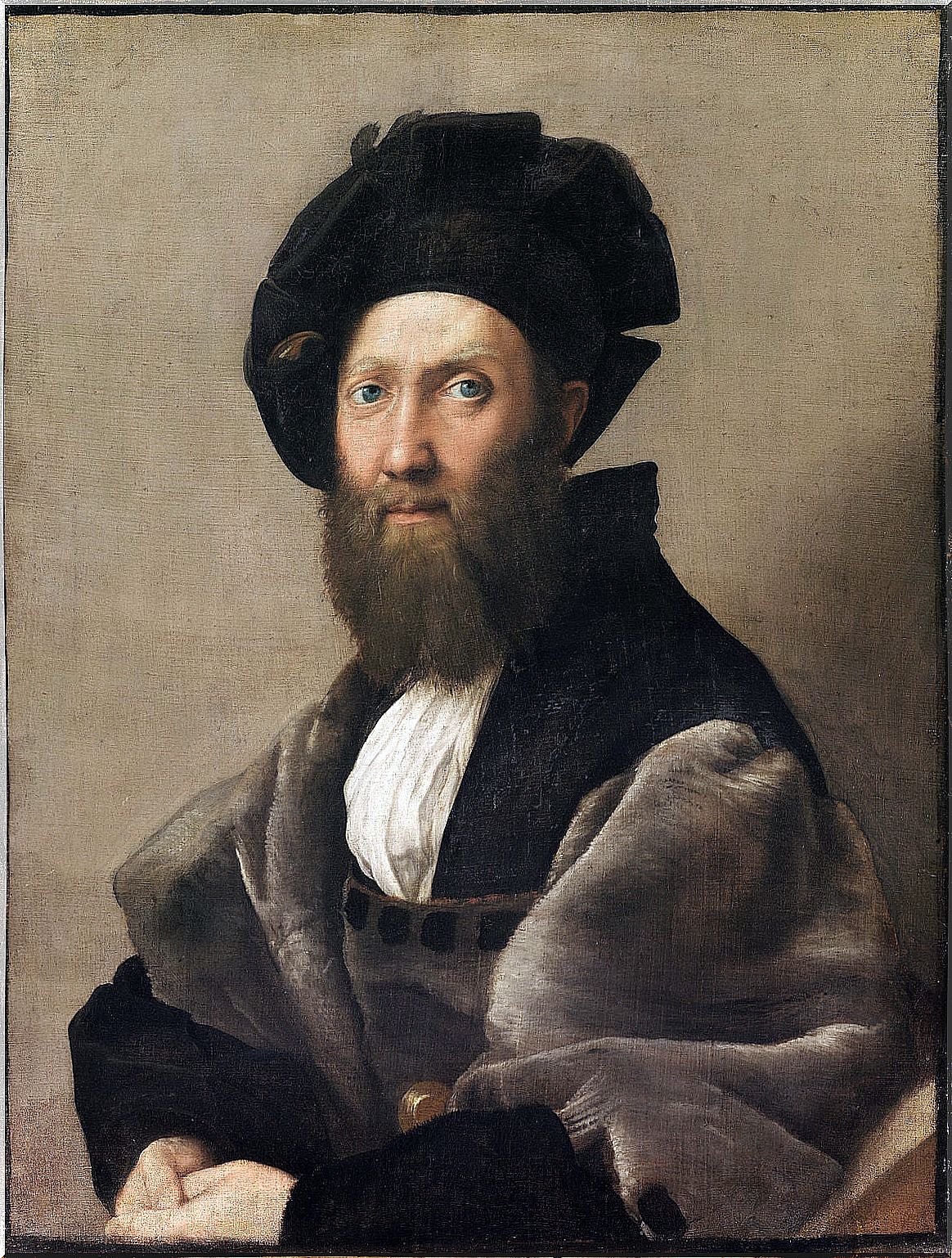 Portrait of Castiglione by Raphael 