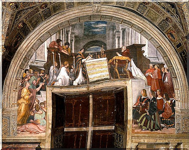 Mass of Bolsena, one of Raphael's works